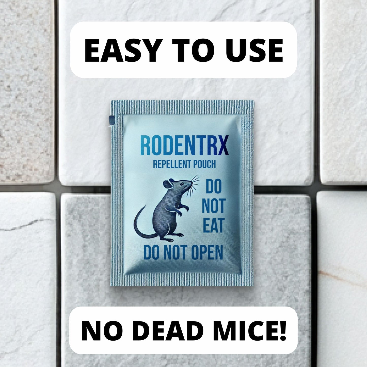Keeps Mice Away, Safe for Pets & Kids - Repellent Pouches