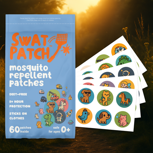 Mosquito Repellent Patches - Safe & Fun for Kids and Pets