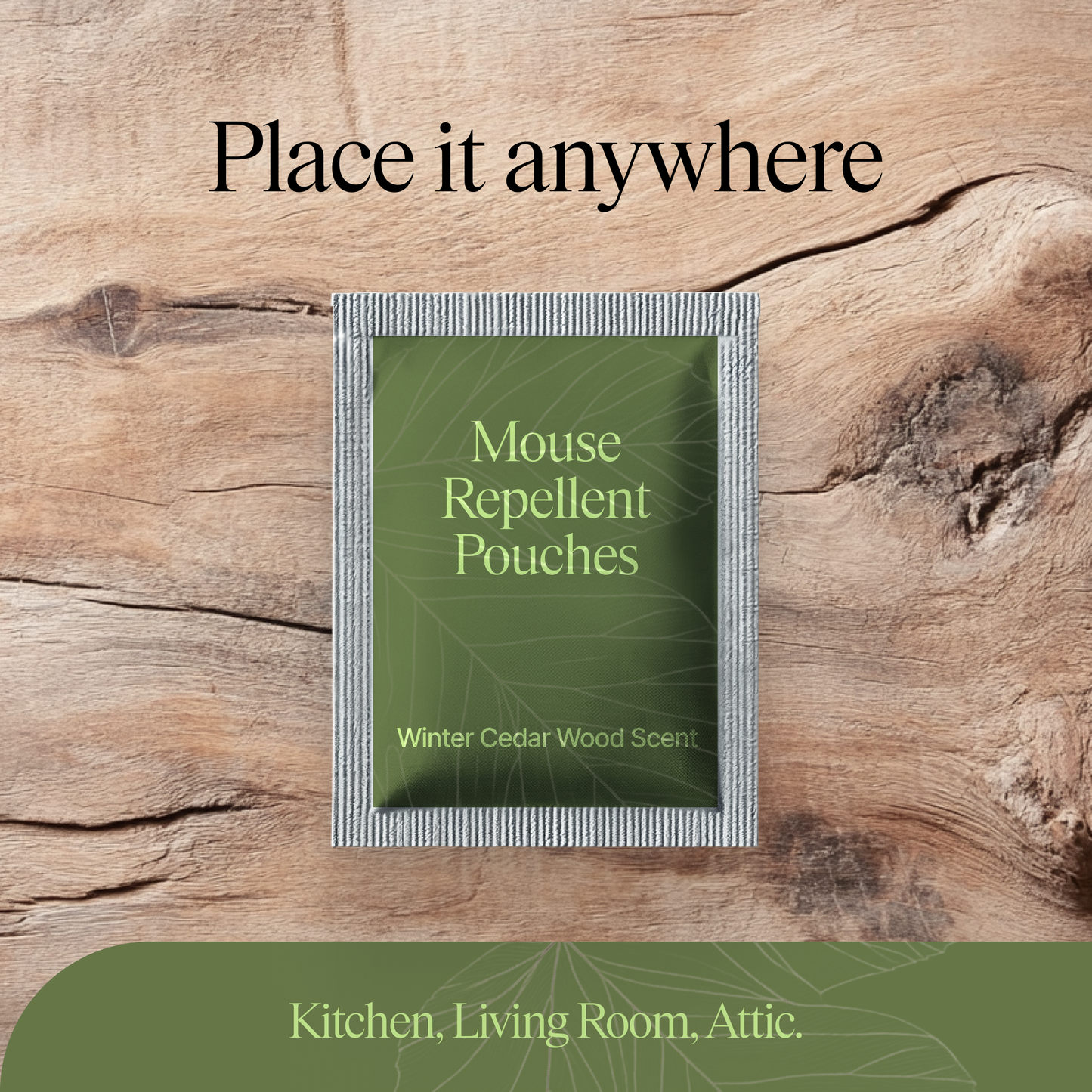 Keeps Mice Away – Natural Repellent Pouches, Safe for Kids & Pets