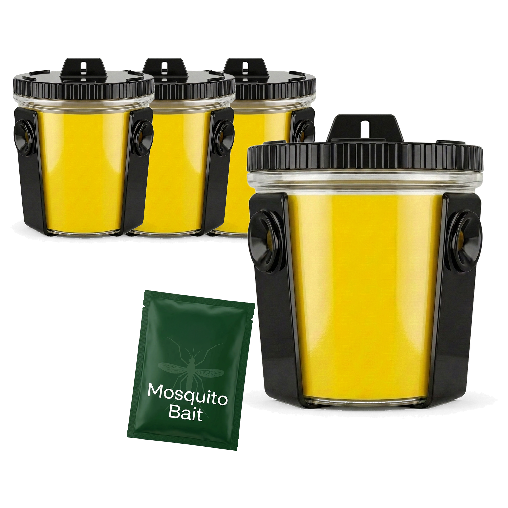 Mosquito Trap 4-pack with mosquito bait