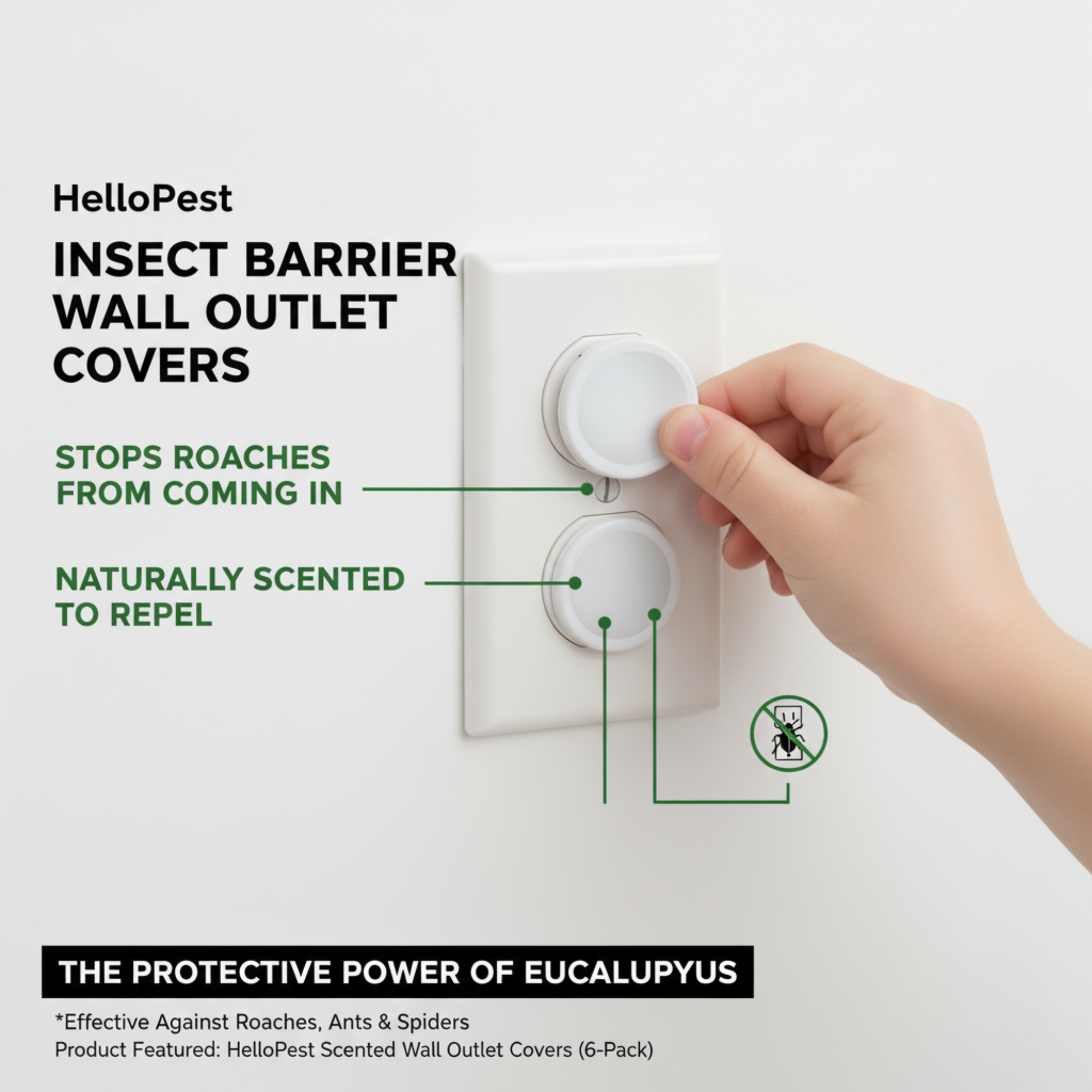 Try RoachRx - Keeps Roaches & Insects Away Safe for Kids & Pets
