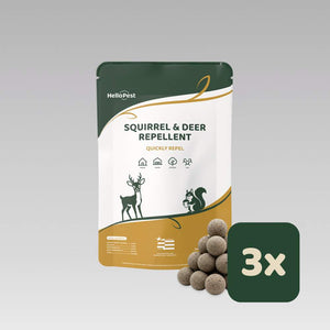 Try Deer & Squirrel Repellent - Keeps Deer & Squirrels Away Safe for Kids & Pets