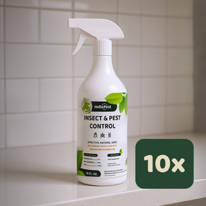 Try ControlRx - Keeps Roaches & Insects Away Safe for Kids & Pets