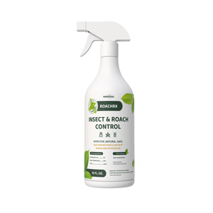 Try ControlRx - Keeps Roaches & Insects Away Safe for Kids & Pets