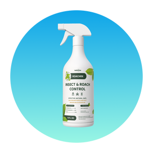 Try ControlRx - Keeps Roaches & Insects Away Safe for Kids & Pets