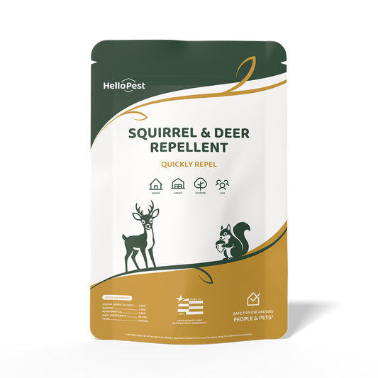 Try Deer & Squirrel Repellent - Keeps Deer & Squirrels Away Safe for Kids & Pets