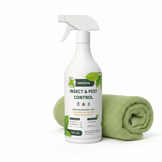 Try ControlRx - Keeps Roaches & Insects Away Safe for Kids & Pets