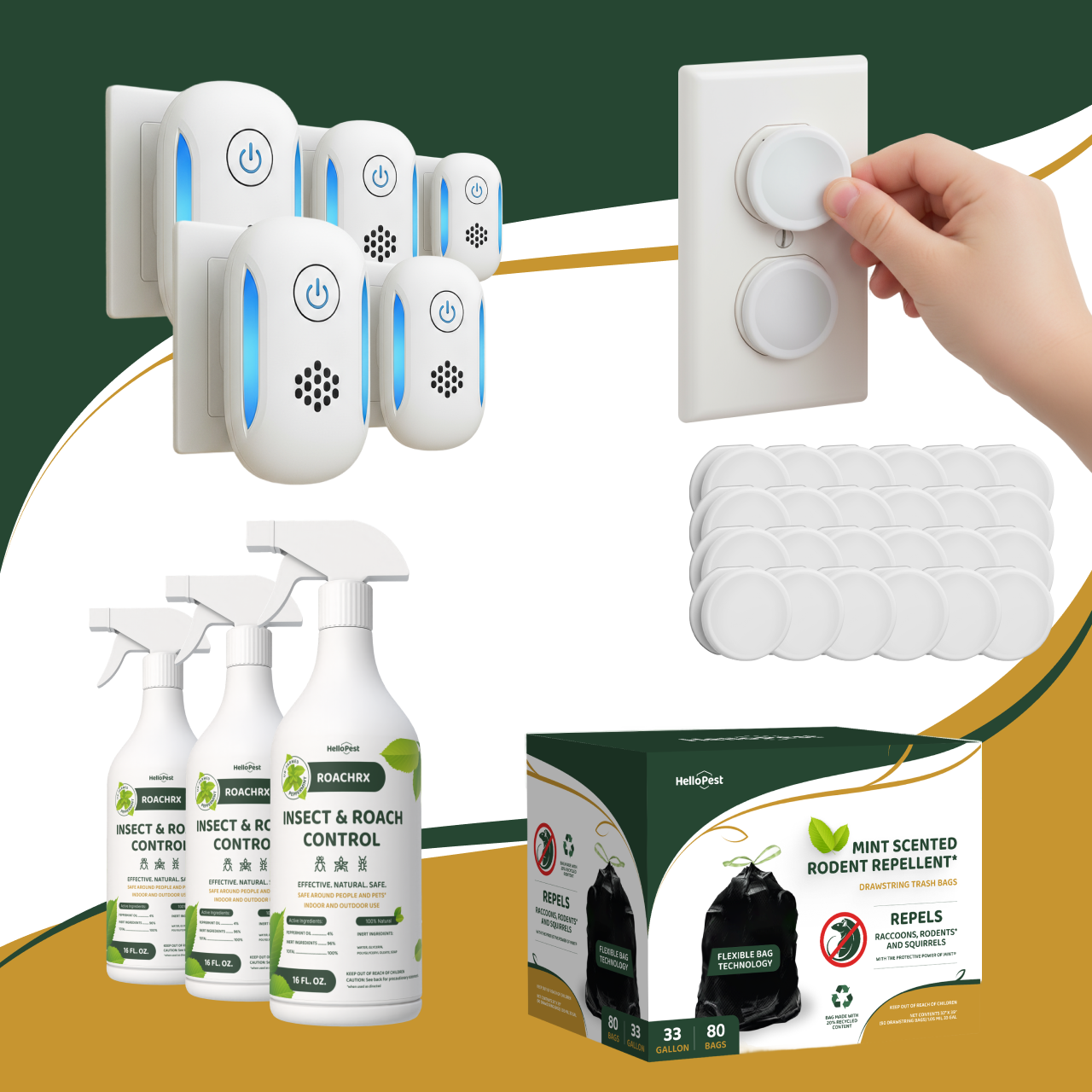 Try RoachRx - Keeps Roaches & Insects Away Safe for Kids & Pets ...