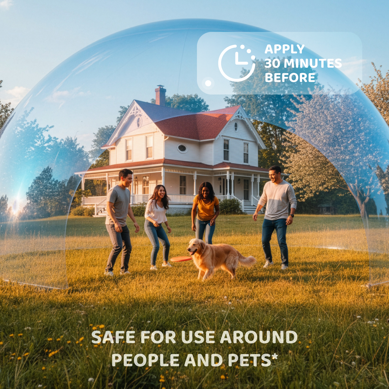 Try BugShield Area Spray - Kills Bugs & Insects, Safe for Kids & Pets