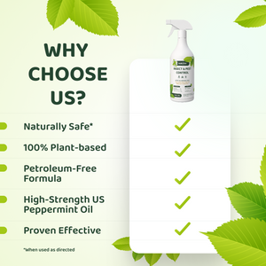 Try ControlRx - Keeps Roaches & Insects Away Safe for Kids & Pets