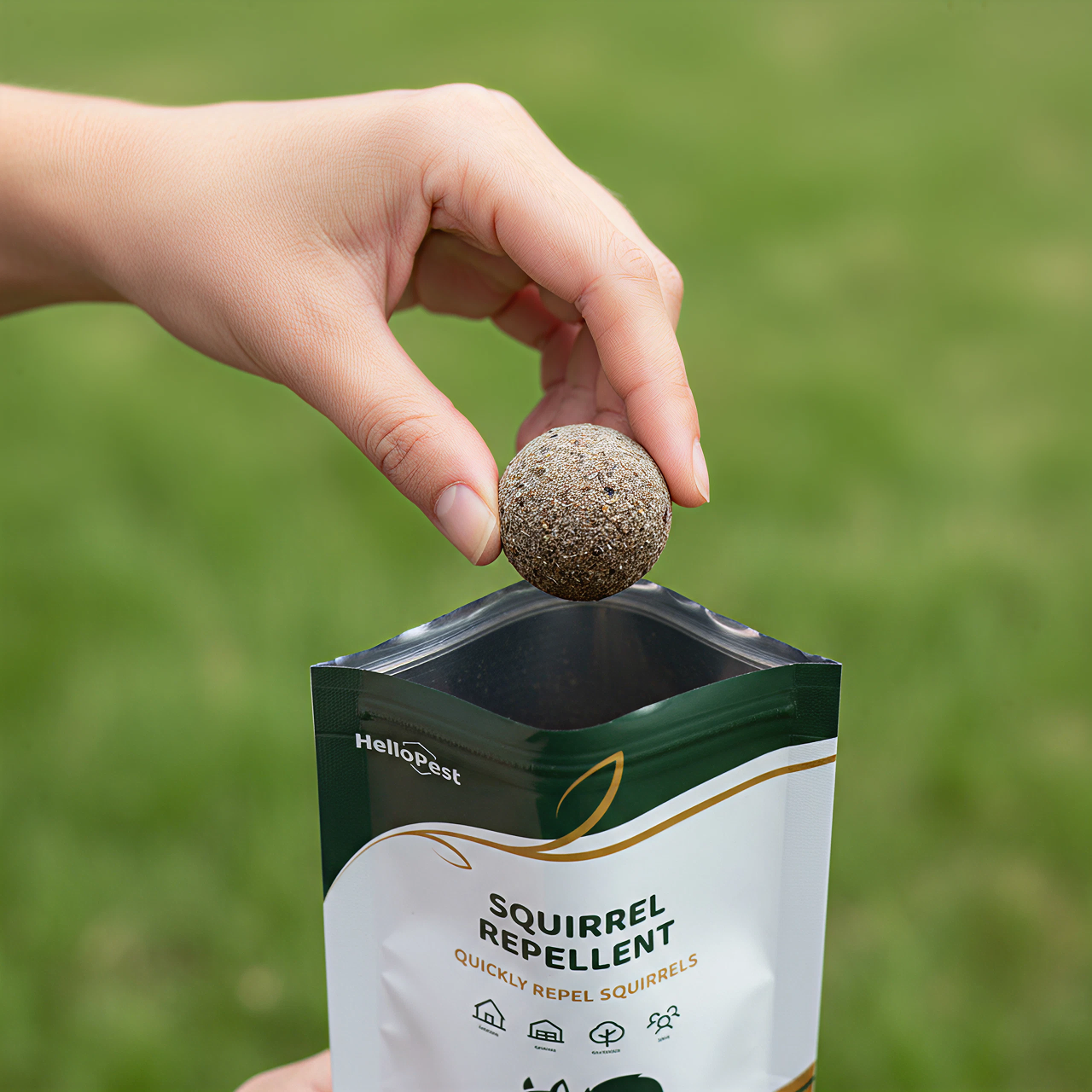 Try Deer & Squirrel Repellent - Keeps Deer & Squirrels Away Safe for Kids & Pets