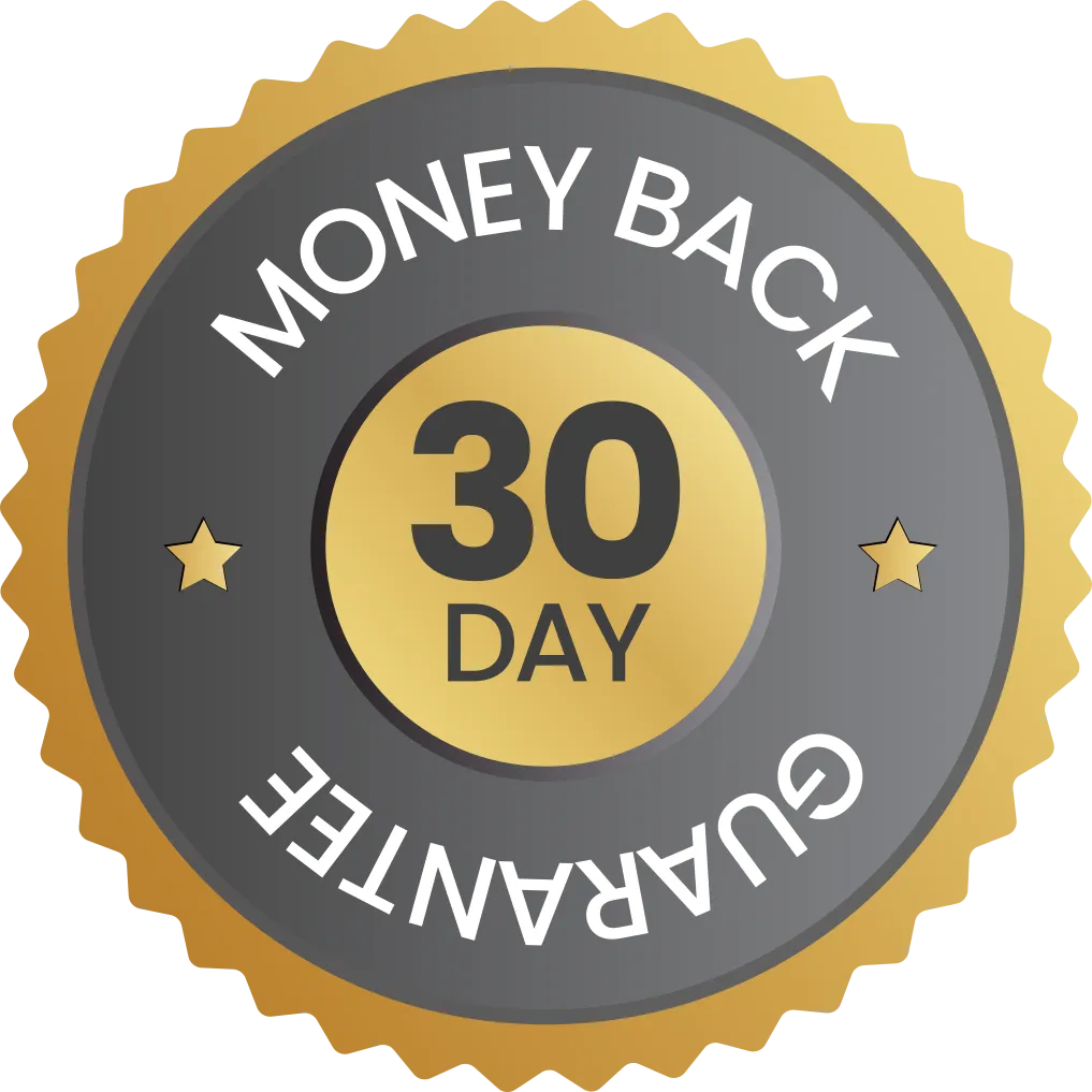30 Day Money Back Guarantee